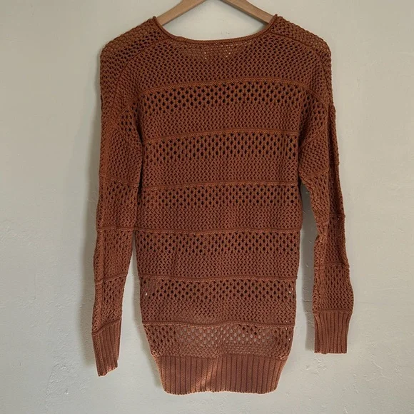 Oversized Open Knit Sweater - Picture 4 of 4